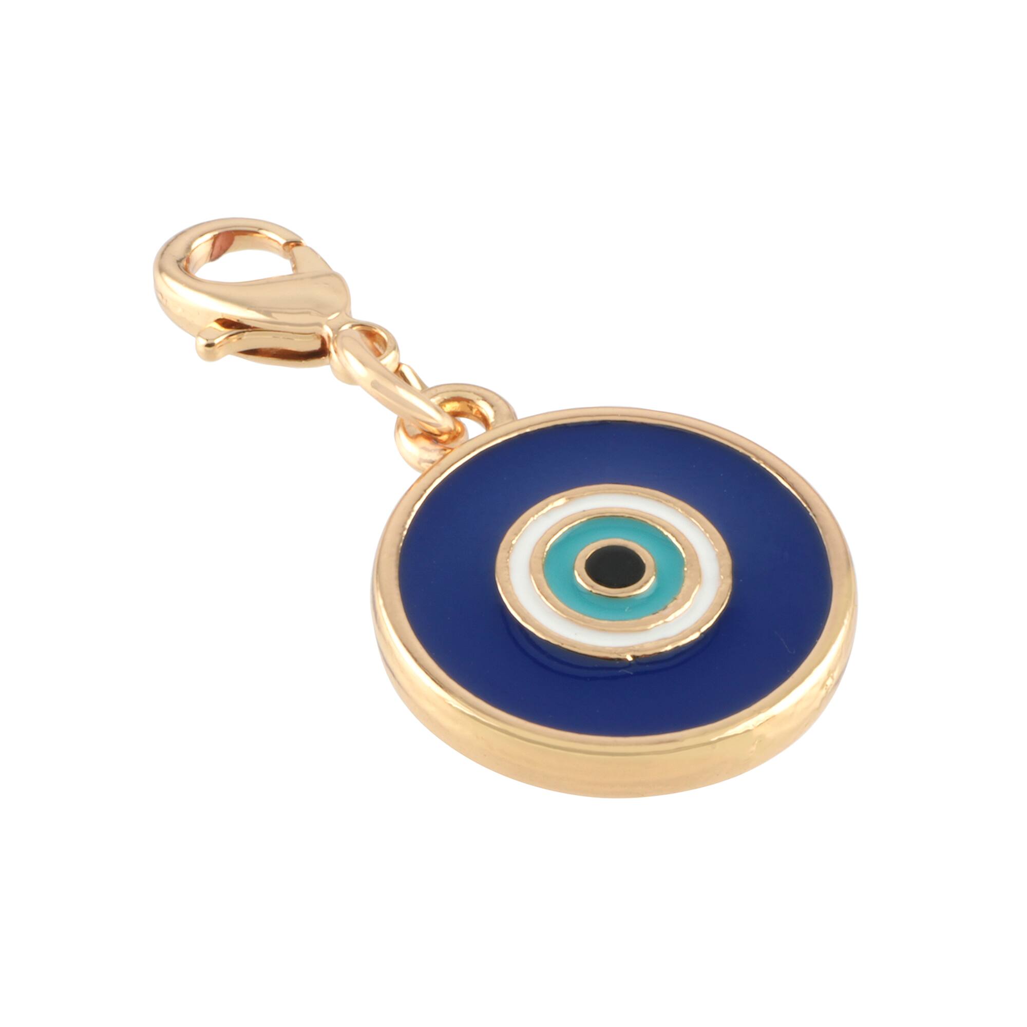 12 Pack: Evil Eye Charm by Bead Landing™